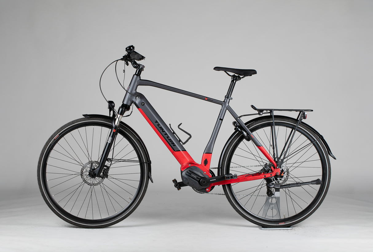 Tunturi E-hybrid Di2 - käytetty sähköpyörä 180-190 cm ajajalle