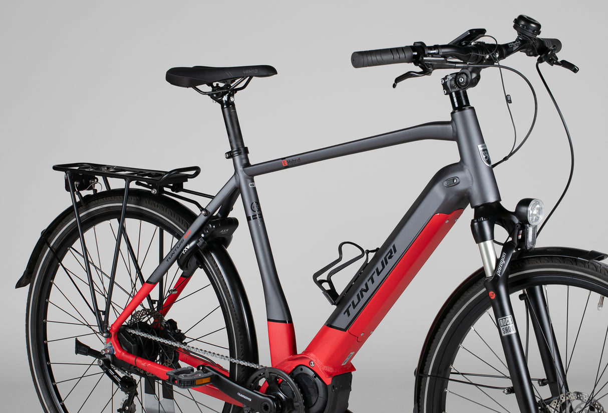 Tunturi E-hybrid Di2 - käytetty sähköpyörä 180-190 cm ajajalle