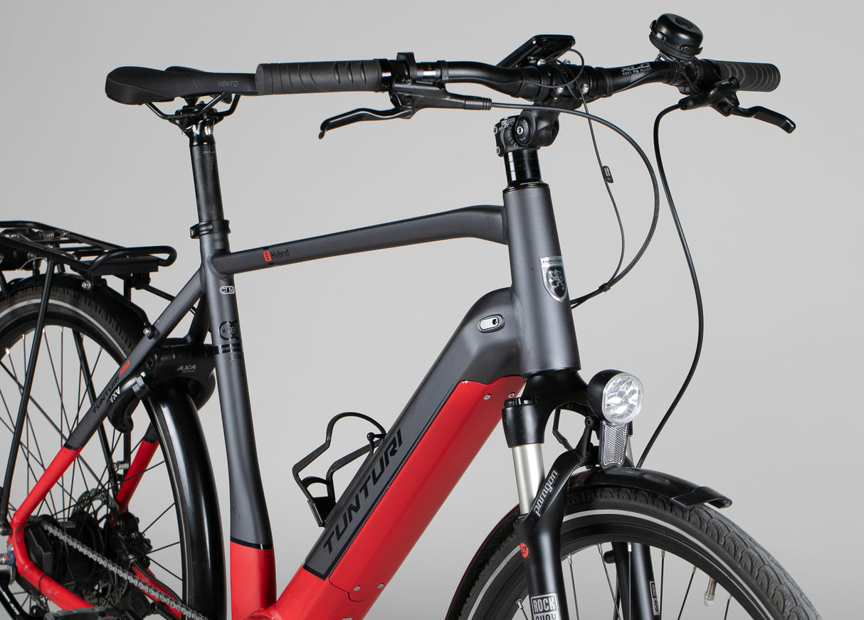 Tunturi E-hybrid Di2 - käytetty sähköpyörä 180-190 cm ajajalle