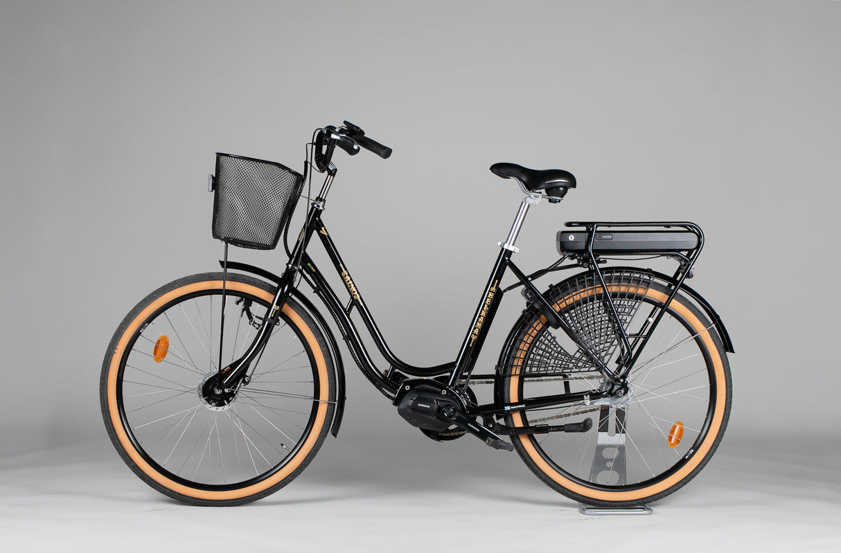 Helkama e-Aino 7sp 26” - käytetty sähköpyörä 155-180 cm ajajalle