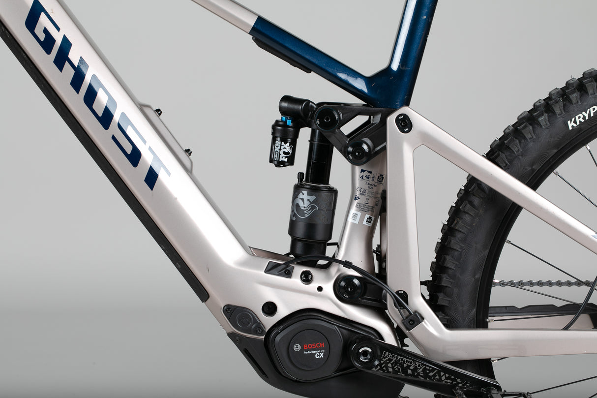 Ghost E-Riot PRO - käytetty sähköpyörä 188-199 cm ajajalle