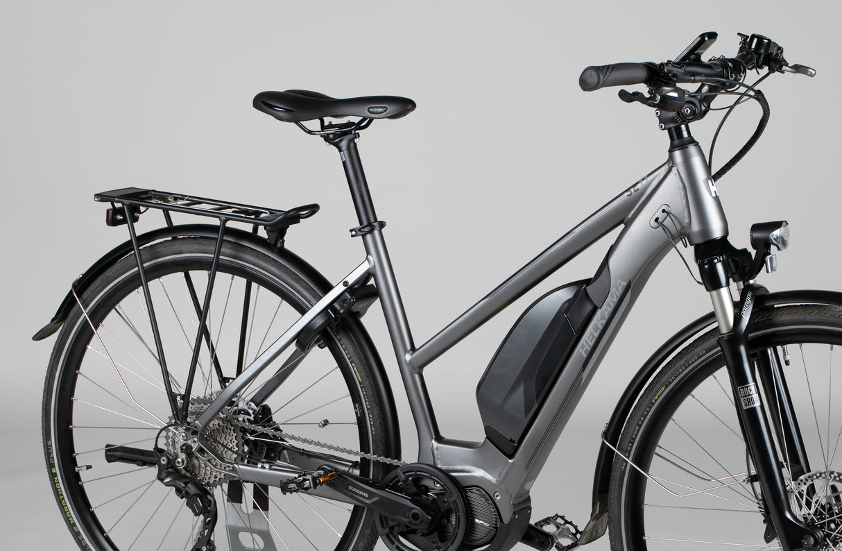 Helkama SE11 11sp 28” - käytetty sähköpyörä 150-170 cm ajajalle