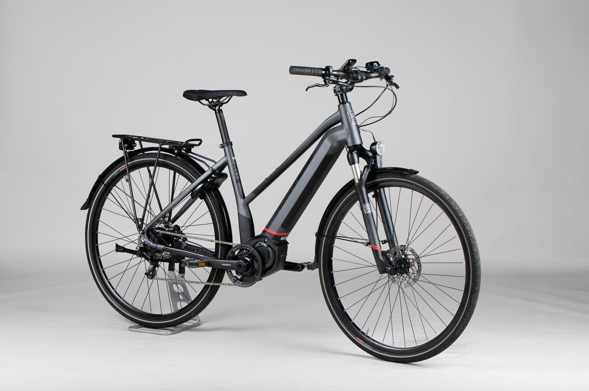 Tunturi E-Hybrid Di2 - käytetty sähköpyörä 155-167 cm ajajalle