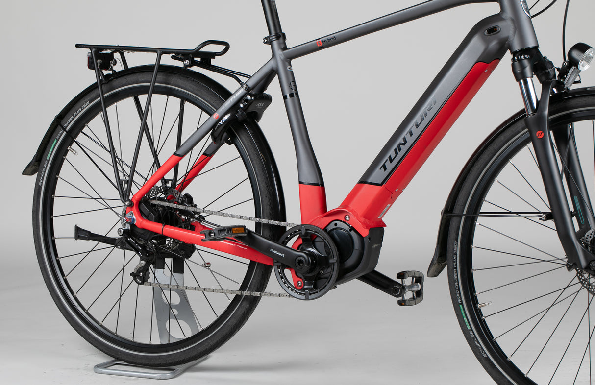 Tunturi E-Hybrid Di2 - käytetty sähköpyörä 170-180 cm ajajalle