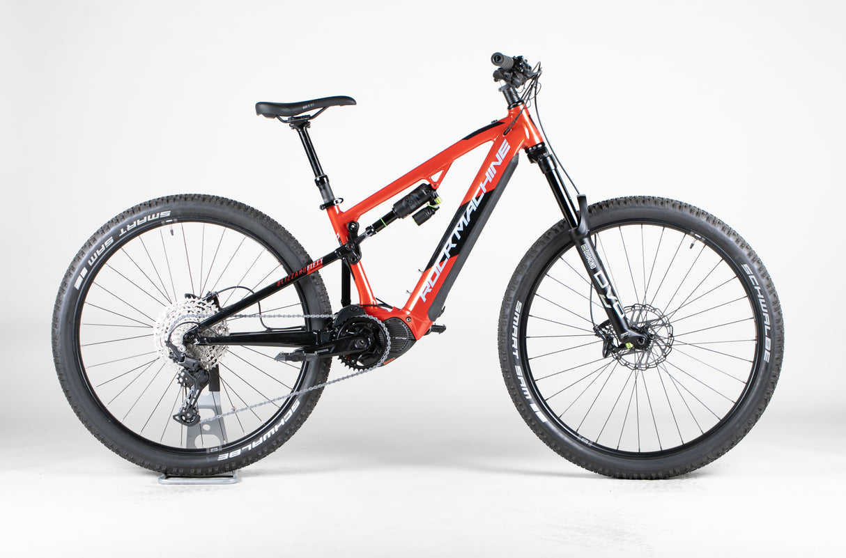 Rock Machine Blizzard Int e50 - käytetty sähköpyörä 155-165 cm ajajalle