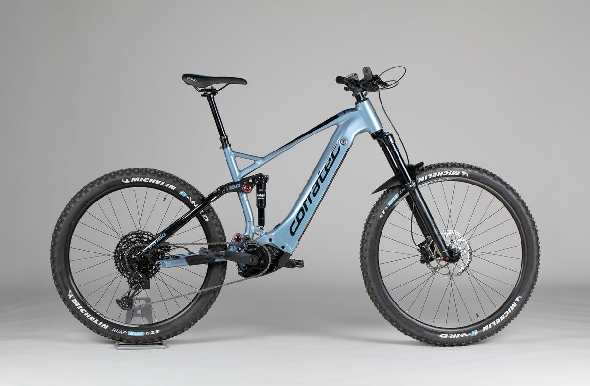 Corratec E-Power RS 160 Elite - käytetty sähköpyörä 182-192 cm ajajalle