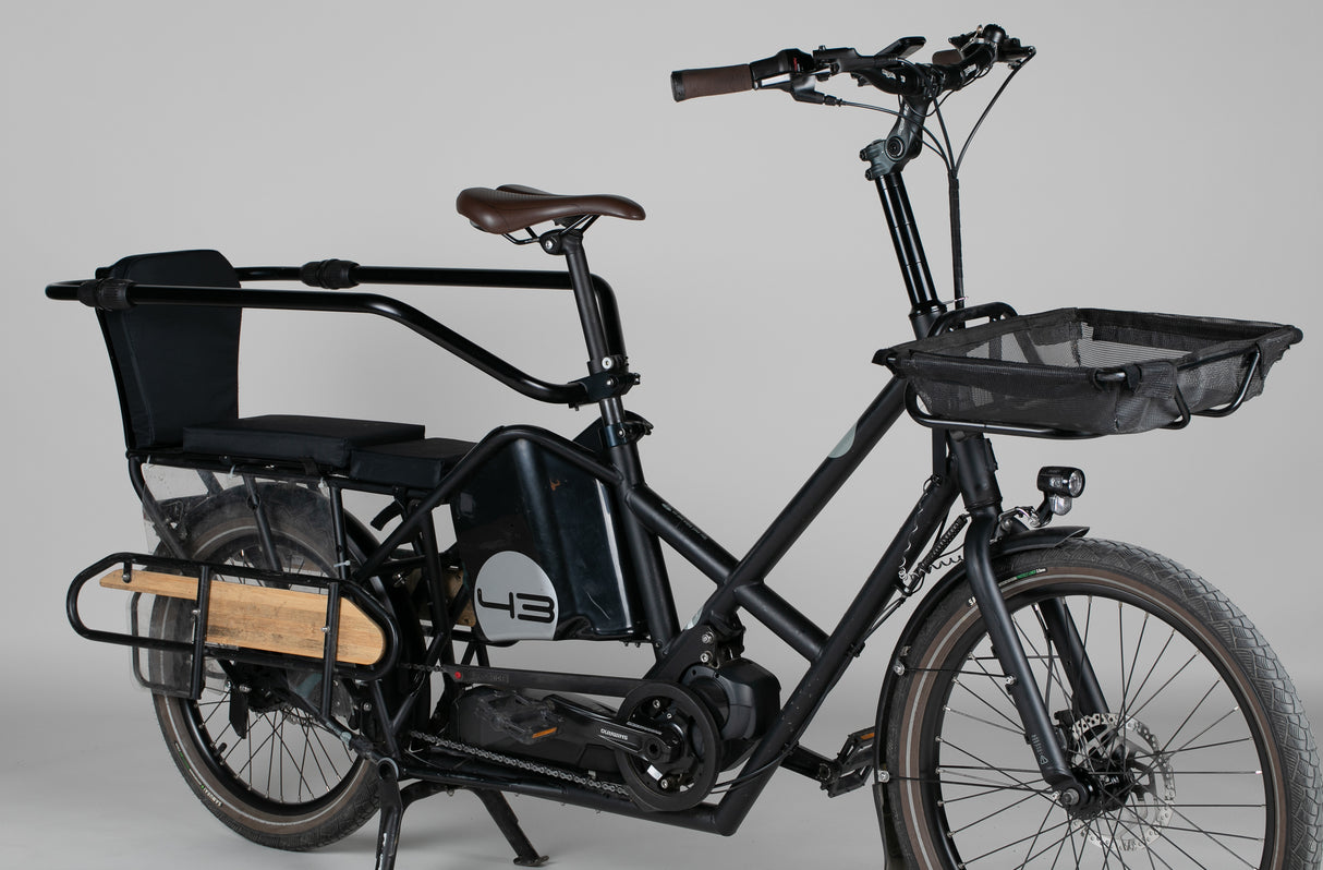 Bike43 Longtail - käytetty sähköpyörä 150-200 cm ajajalle