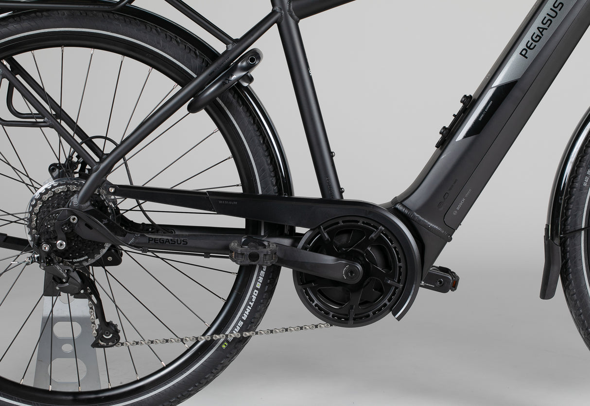 Pegasus SOLERO EVO 9 Diamond - käytetty sähköpyörä 160-185 cm ajajalle