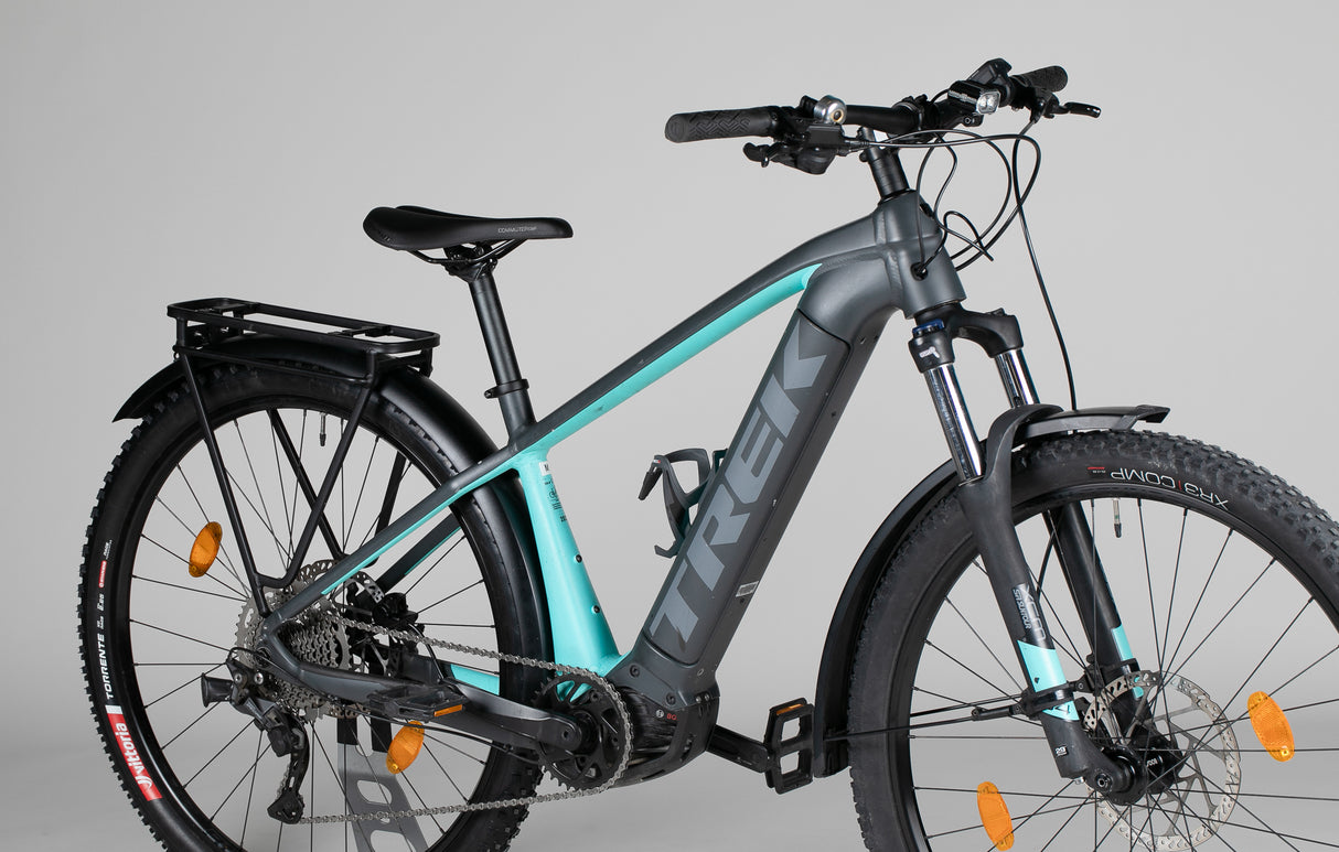 Trek Powerfly 4 - käytetty sähköpyörä 165-178 cm ajajalle