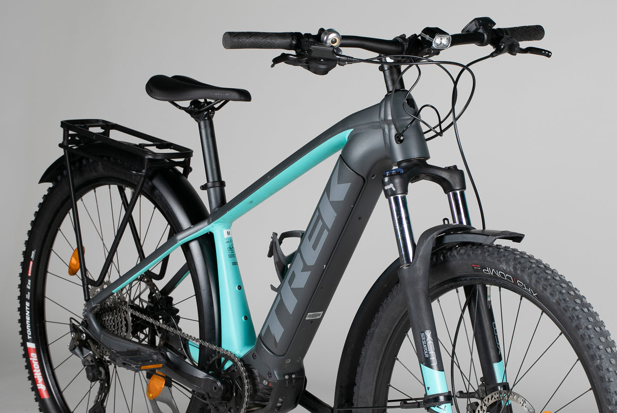Trek Powerfly 4 - käytetty sähköpyörä 165-178 cm ajajalle