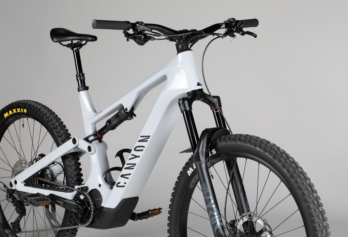 Canyon Spectral:On Cf 7 - käytetty sähköpyörä 192-201 cm ajajalle