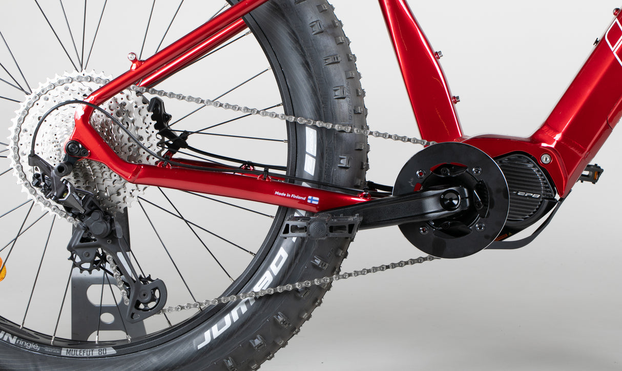 Helkama FE12 - käytetty sähköfatbike 160-180 cm ajajalle