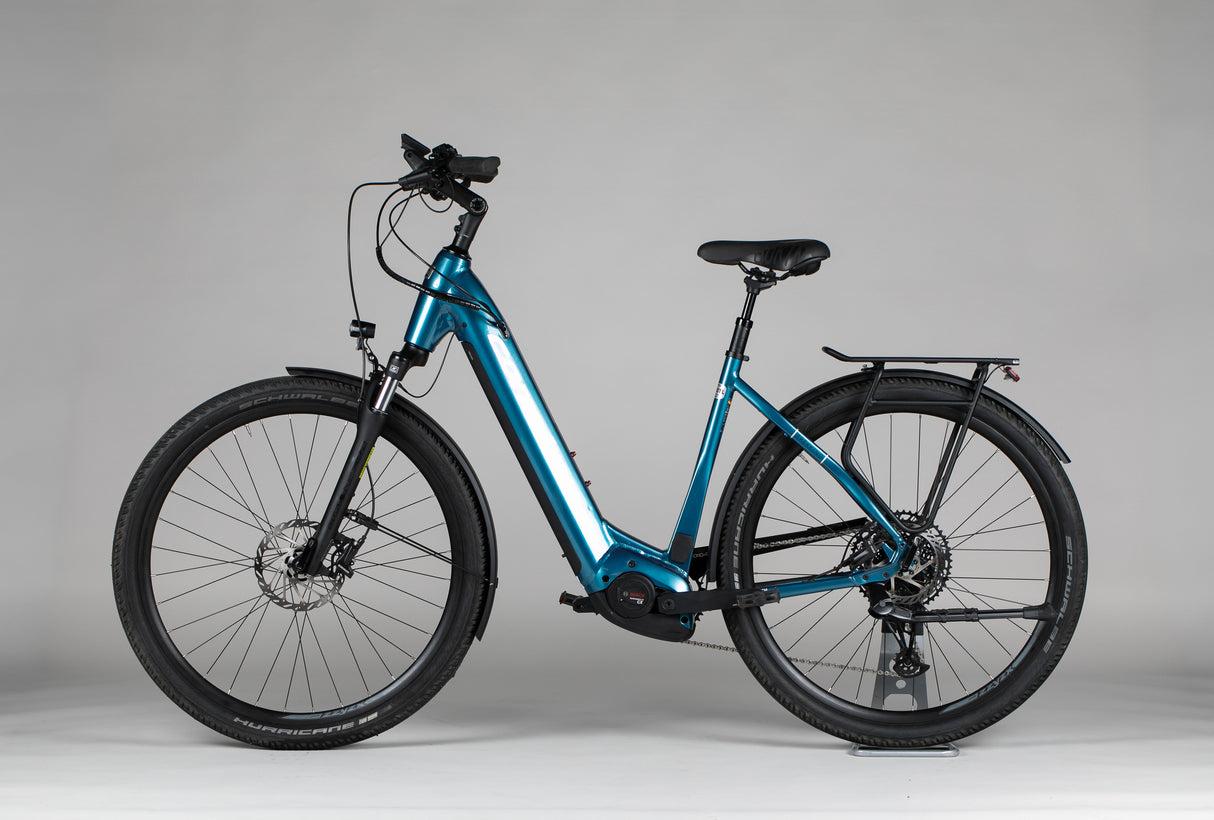 Corratec E-Power Trekking 28 CX6 - käytetty sähköpyörä 165-190 cm ajajalle