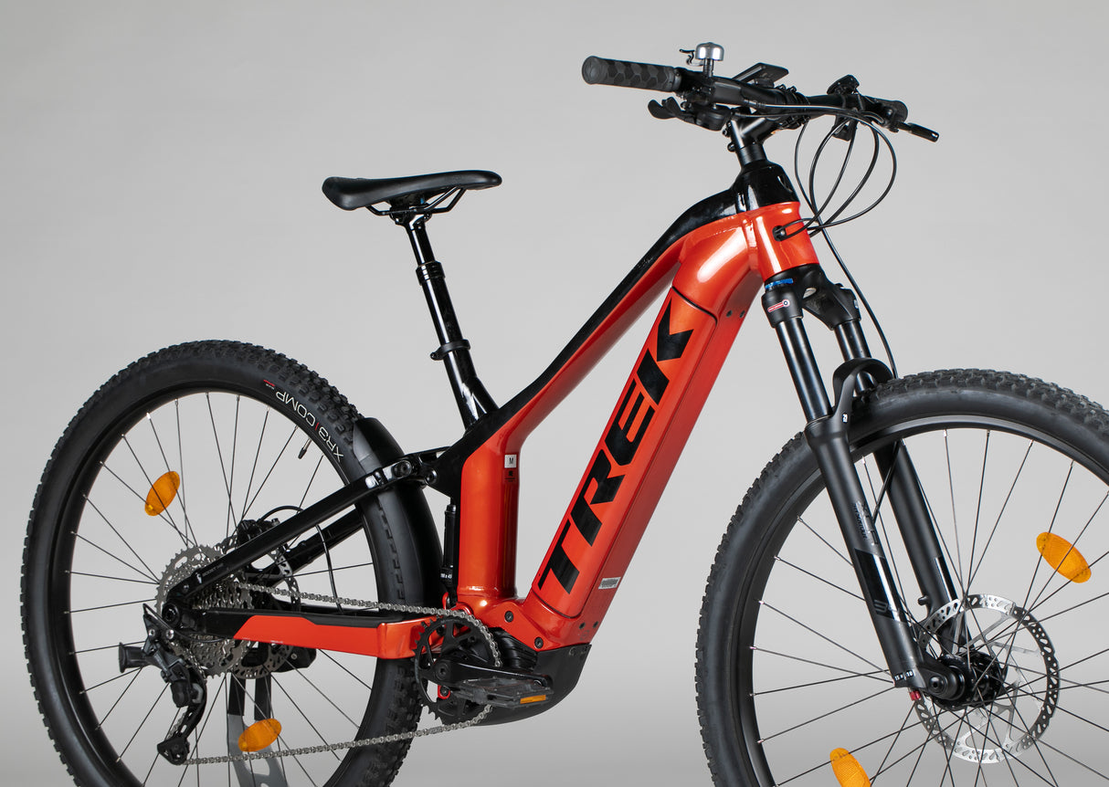 Trek Powerfly FS 4 - käytetty sähköpyörä 165-178 cm ajajalle