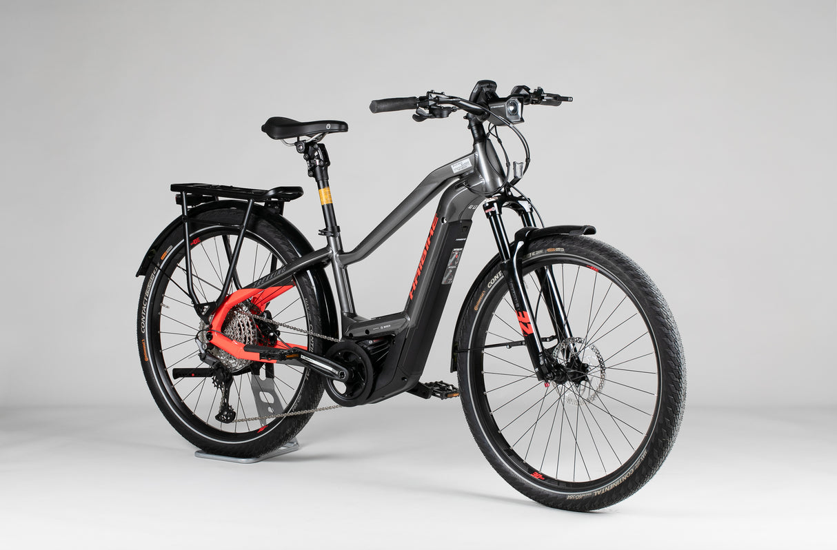 Haibike Trekking 9 MID - käytetty sähköpyörä 159-170 cm ajajalle