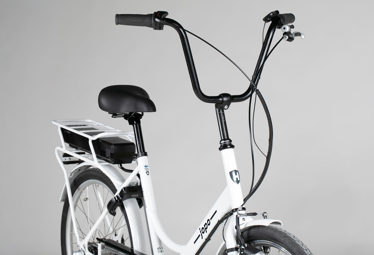 Helkama E-Jopo - käytetty sähköpyörä 139-190 cm ajajalle
