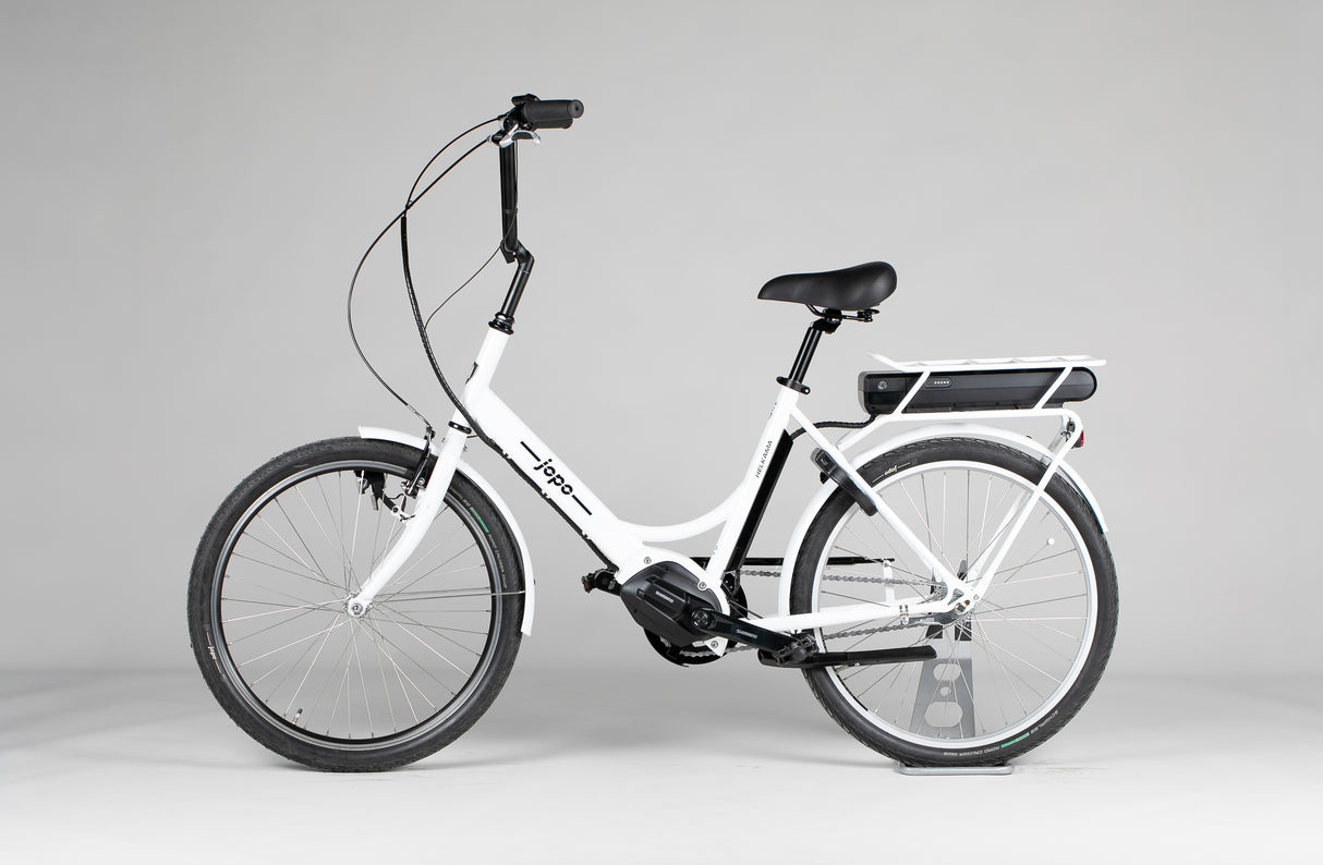 Helkama E-Jopo - käytetty sähköpyörä 139-190 cm ajajalle