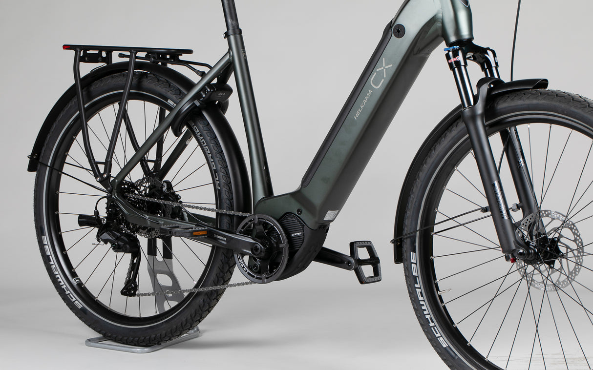 Helkama CX 9v 27.5″ - outlet-sähköpyörä 170-190 cm ajajalle
