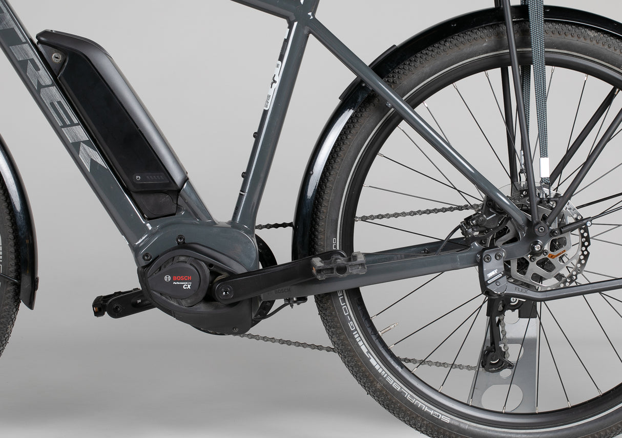 Trek Allant 5 - käytetty sähköpyörä 174-187 cm ajajalle