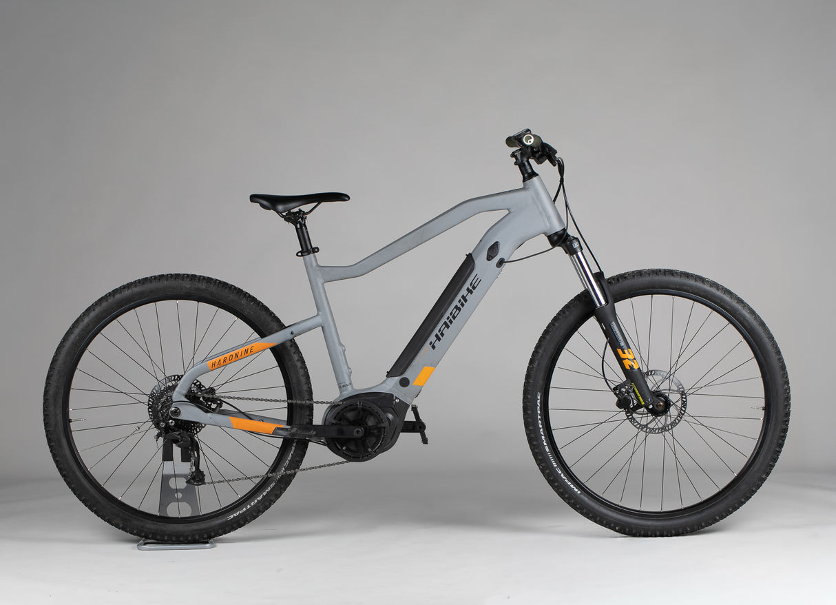 Haibike Hardnine 4 - käytetty sähköpyörä 185-198 cm ajajalle