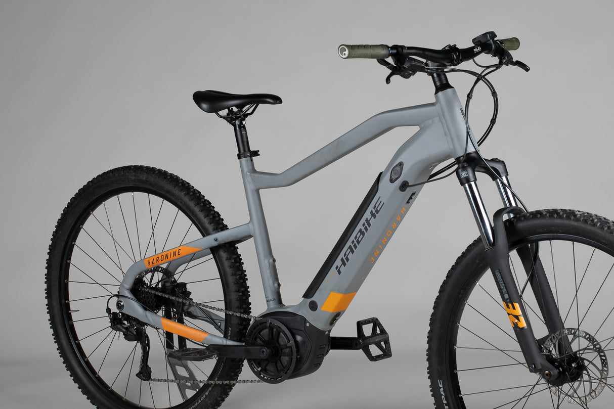 Haibike Hardnine 4 - käytetty sähköpyörä 185-198 cm ajajalle