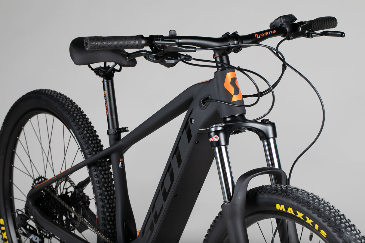 Scott Aspect eRide 920 - käytetty sähköpyörä 158-171 cm ajajalle