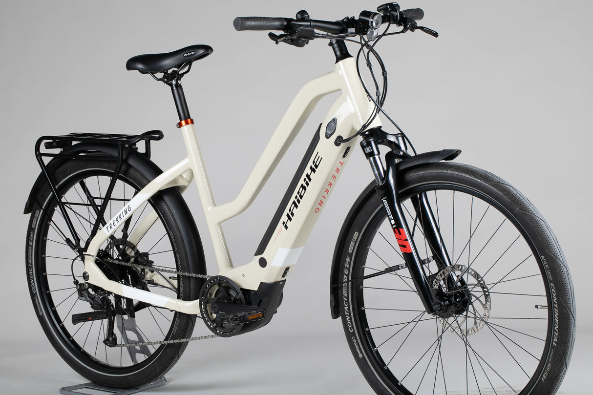 Haibike Trekking 4 mid - käytetty sähköpyörä 176-189 cm ajajalle