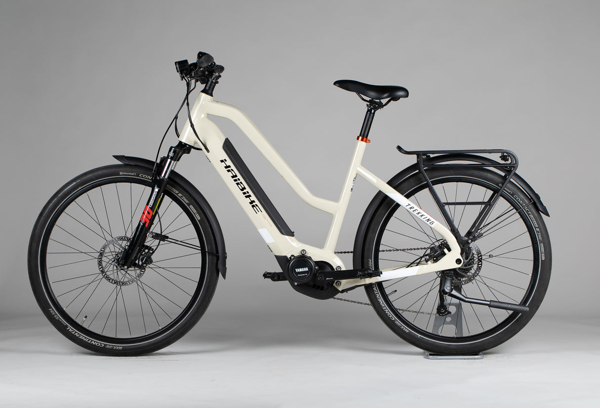 Haibike Trekking 4 mid - käytetty sähköpyörä 176-189 cm ajajalle