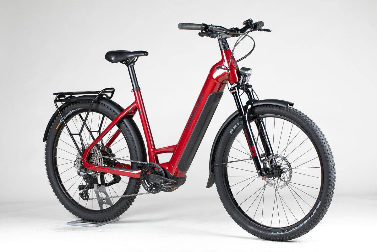 Haibike Trekking 5 LOW - käytetty sähköpyörä 165-180 cm ajajalle