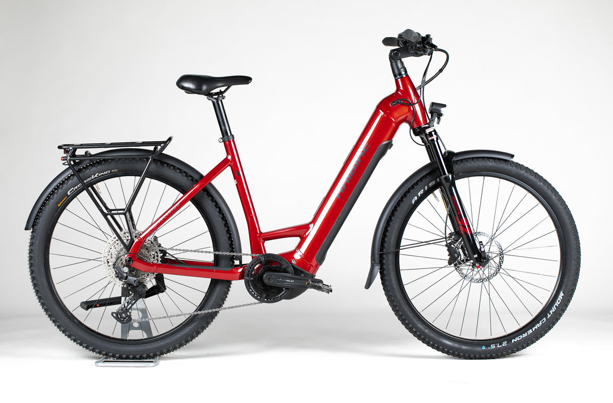 Haibike Trekking 5 LOW - käytetty sähköpyörä 165-180 cm ajajalle