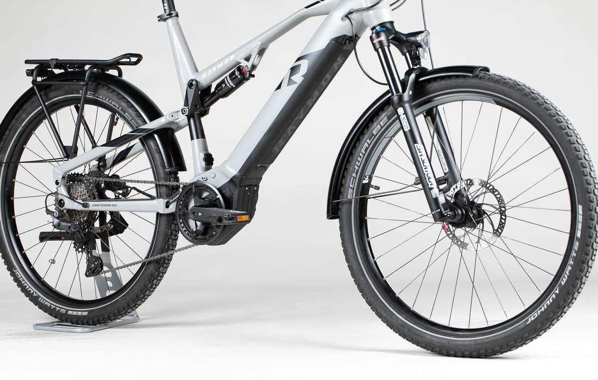 R RAYMON CrossRay FS E 5.0 - käytetty sähköpyörä 186-199 cm ajajalle