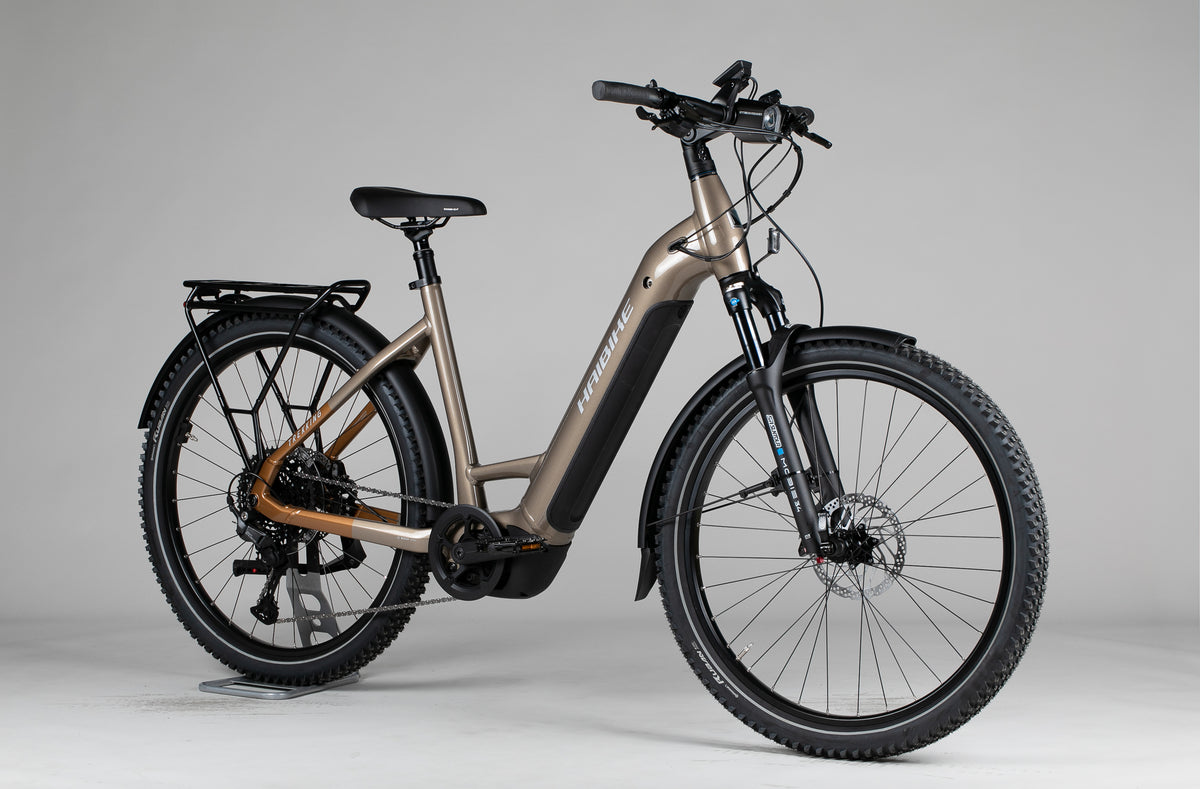 Haibike Trekking 6.5 - käytetty sähköpyörä 176-190 cm ajajalle