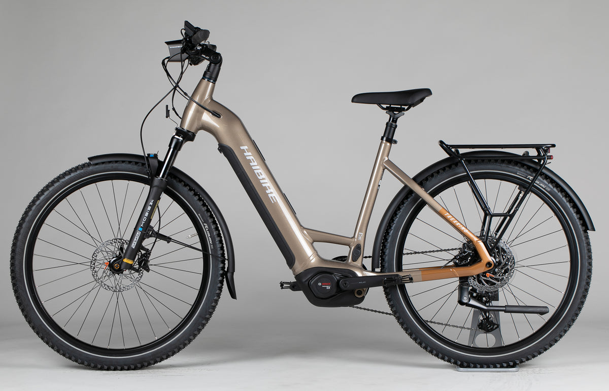 Haibike Trekking 6.5 - käytetty sähköpyörä 176-190 cm ajajalle