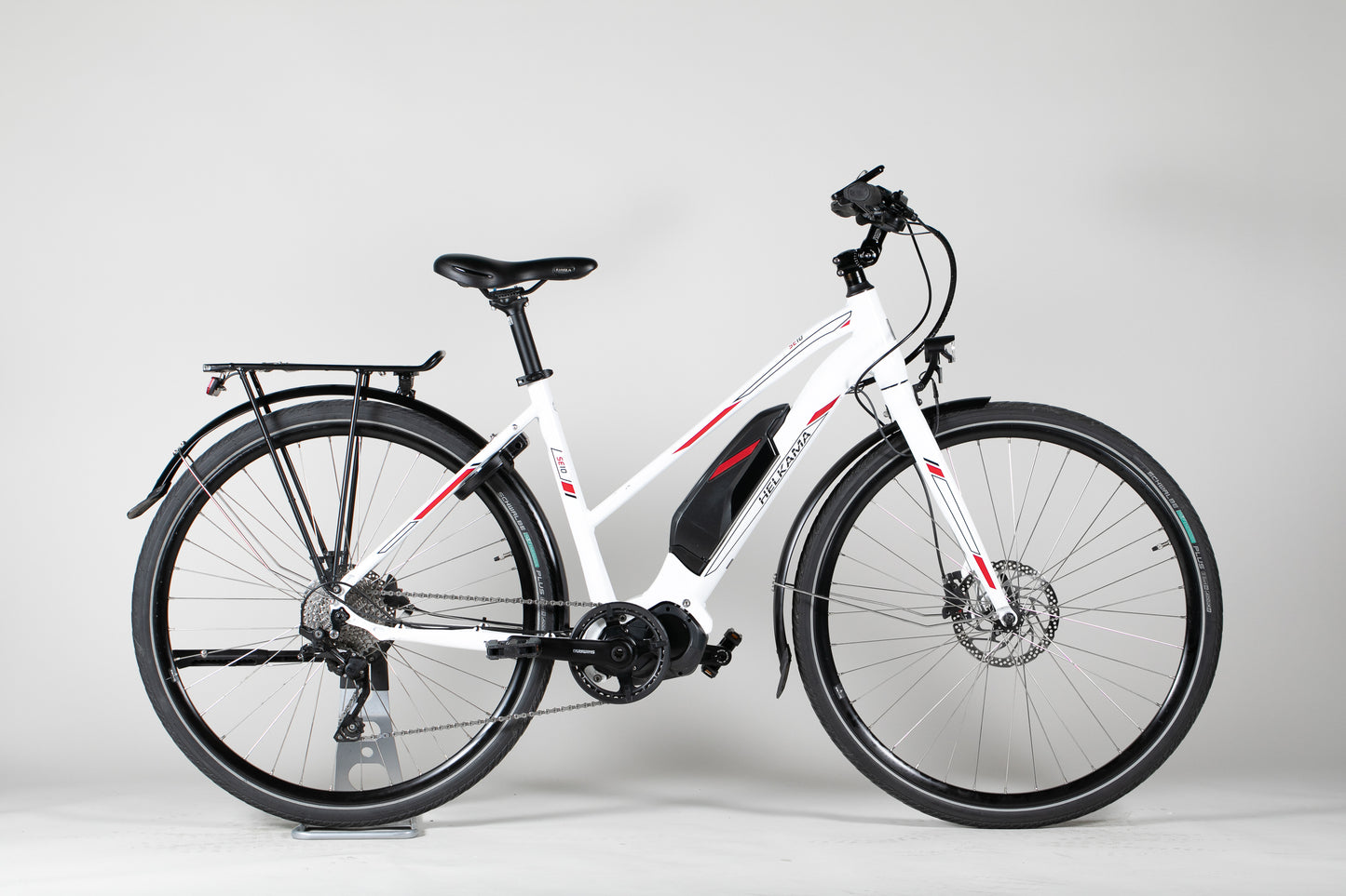 Helkama SE10 - käytetty sähköpyörä ajajalle 150-170 cm