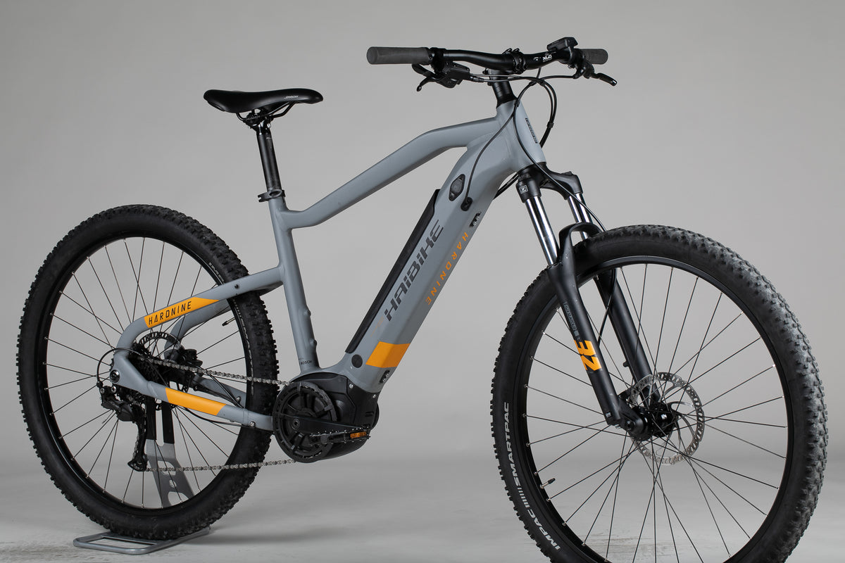 Haibike Hardnine 4 - käytetty sähköpyörä 176-189 cm ajajalle