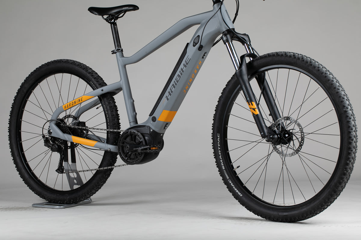 Haibike Hardnine 4 - käytetty sähköpyörä 176-189 cm ajajalle