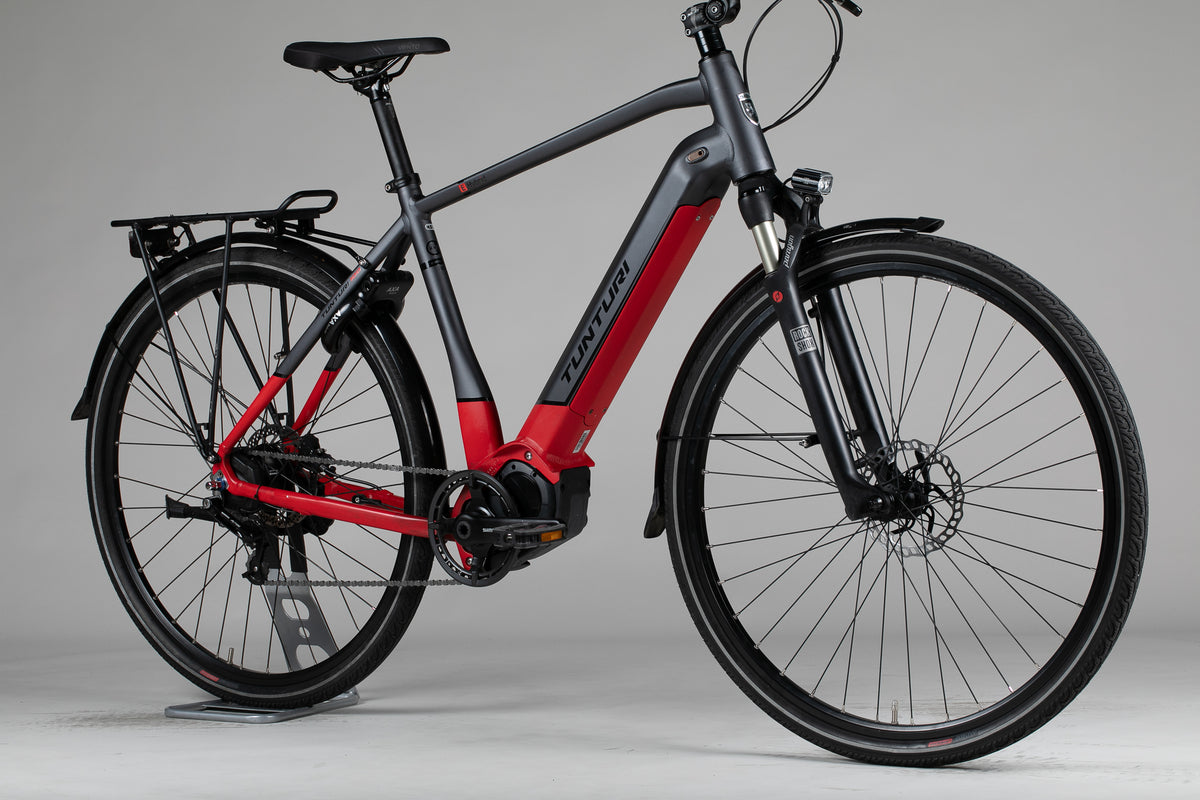 Tunturi E-hybrid 2.0 - käytetty sähköpyörä 176-190 cm ajajalle