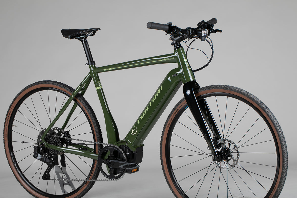 Tunturi eGravel - käytetty sähköpyörä 175-188 cm ajajalle