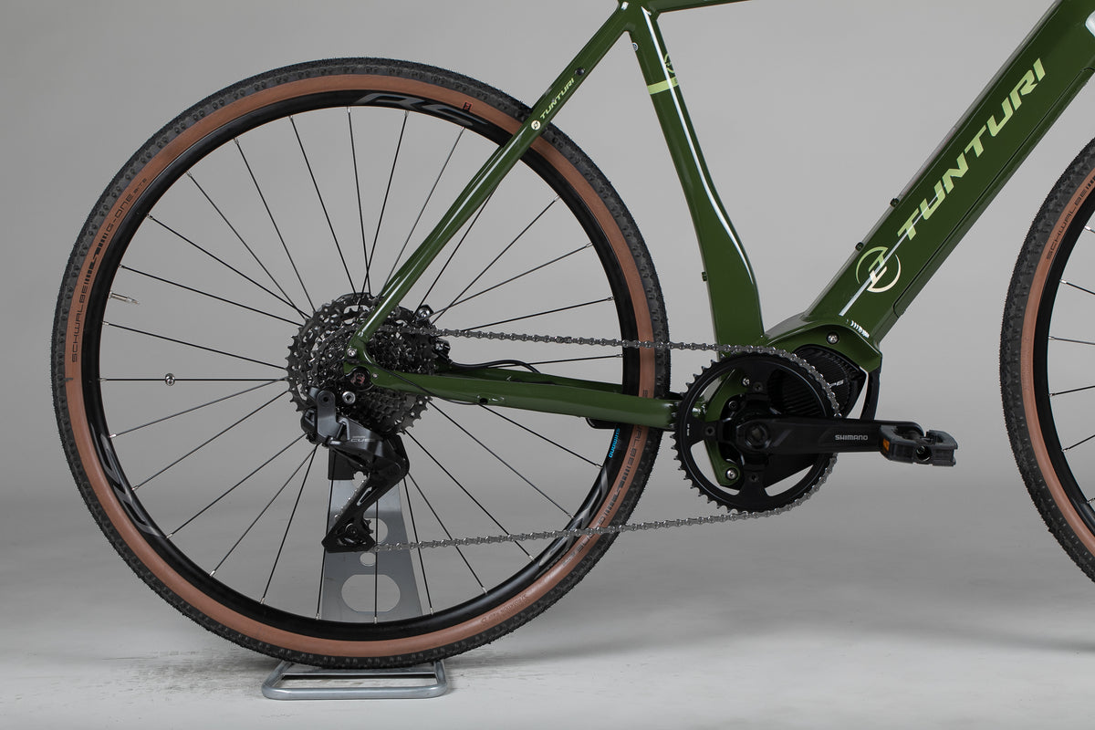 Tunturi eGravel - käytetty sähköpyörä 175-188 cm ajajalle