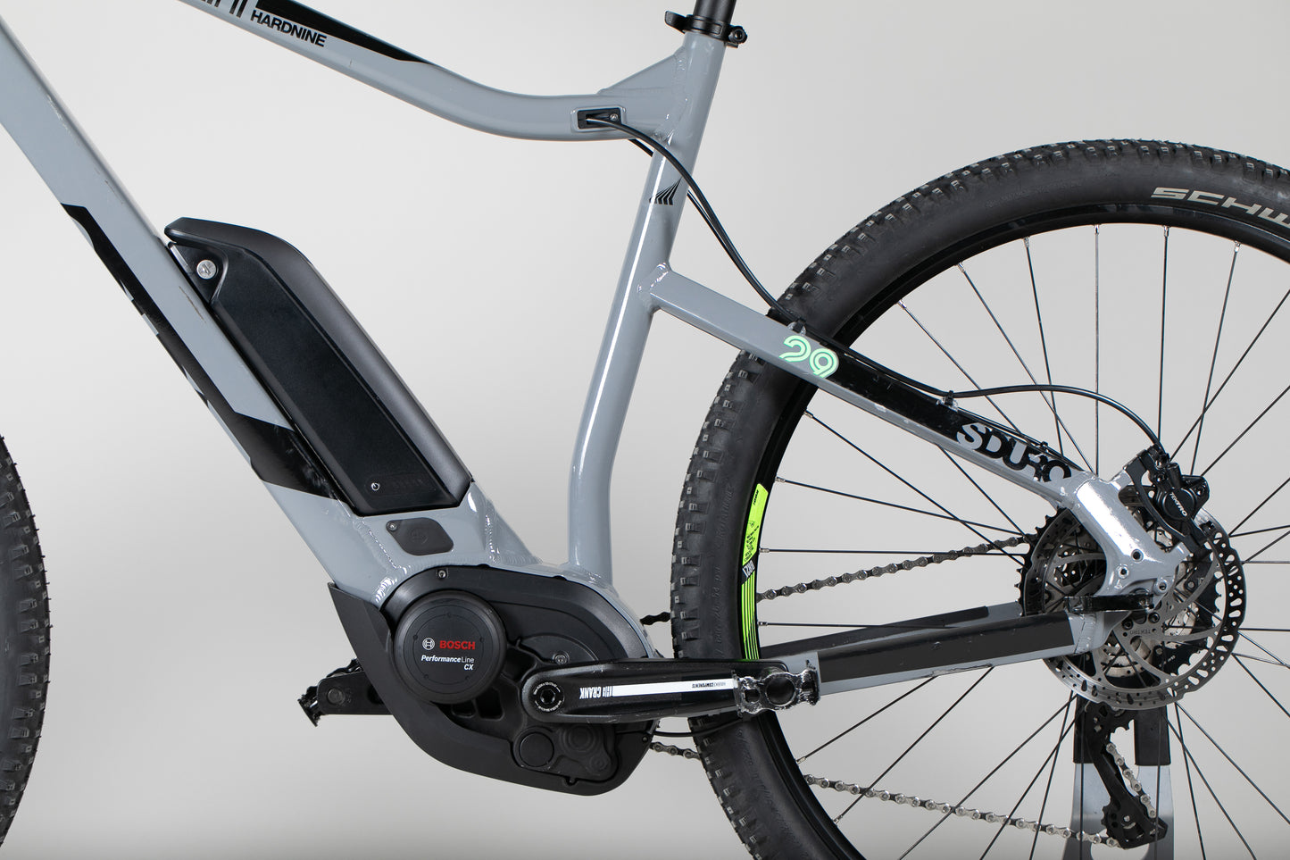 Haibike Sduro Hardnine 4.0 - käytetty sähköpyörä 186-199 cm kuljettajalle
