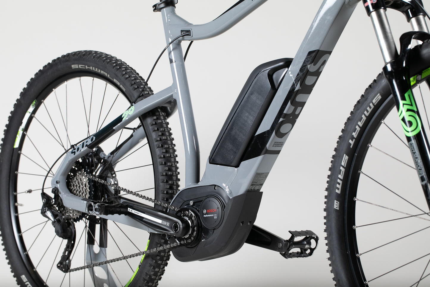 Haibike Sduro Hardnine 4.0 - käytetty sähköpyörä 186-199 cm kuljettajalle