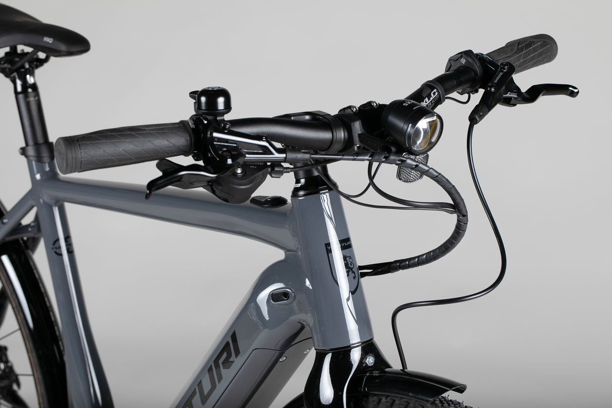 Tunturi E-Gravel - käytetty sähköpyörä 170-182 cm ajajalle