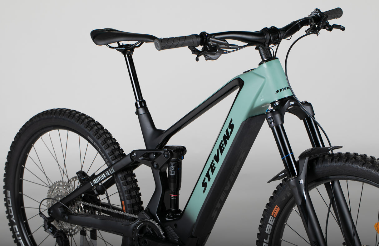 Stevens E-Inception AM 8.7.2 GTF - käytetty sähköpyörä 170-180 cm ajajalle