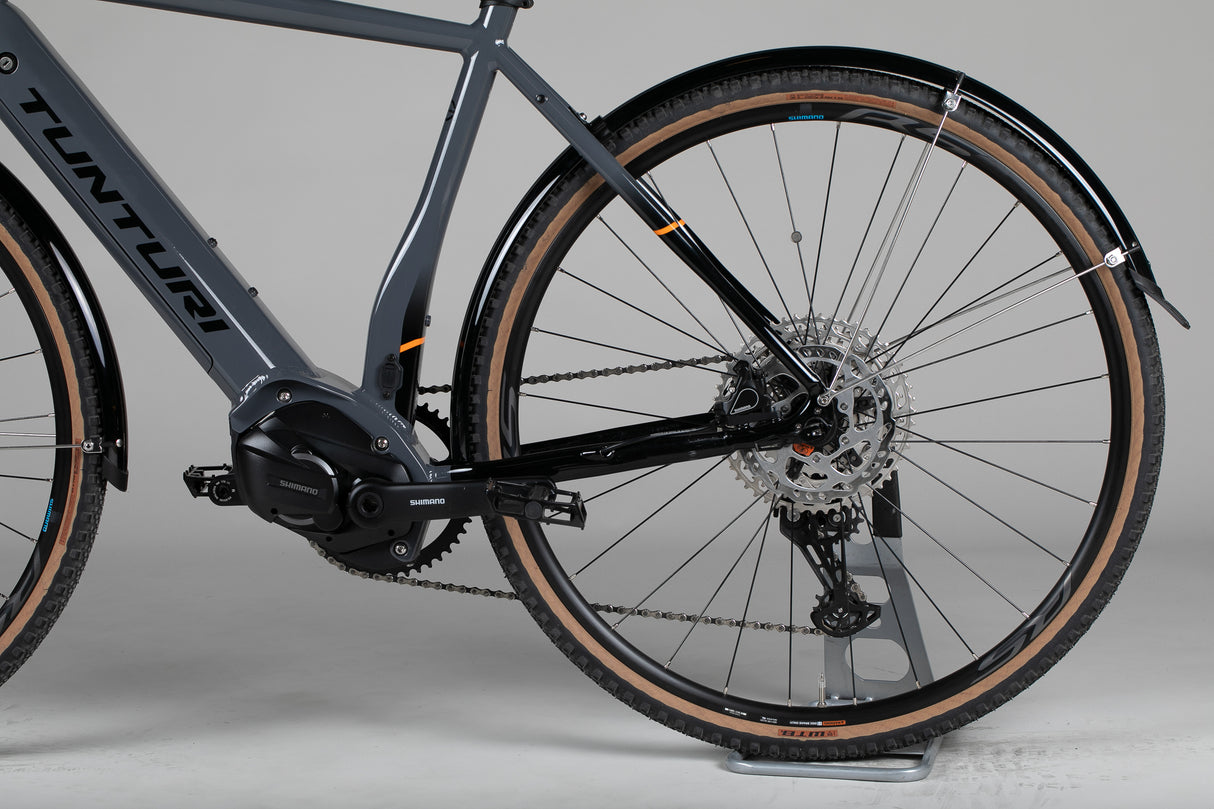 Tunturi E-Gravel - käytetty sähköpyörä 170-182 cm ajajalle