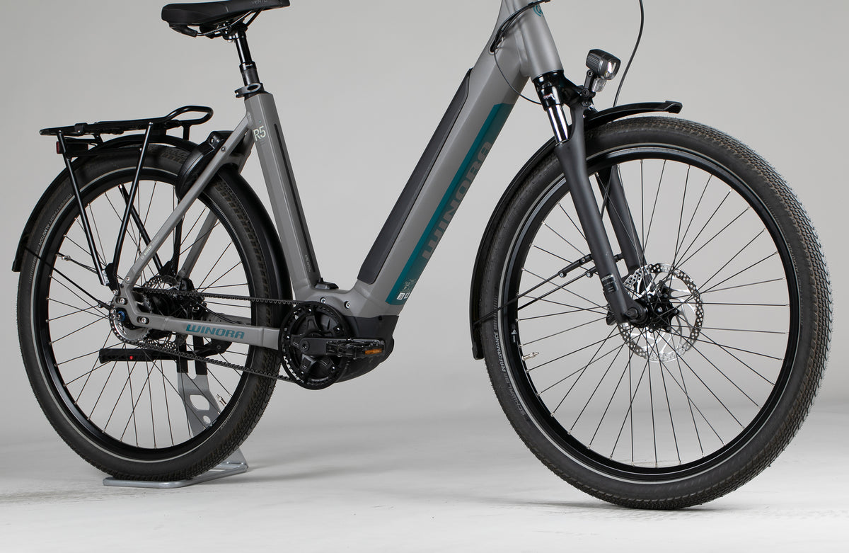 Winora Sinus R5F - käytetty sähköpyörä 180-190 cm ajajalle