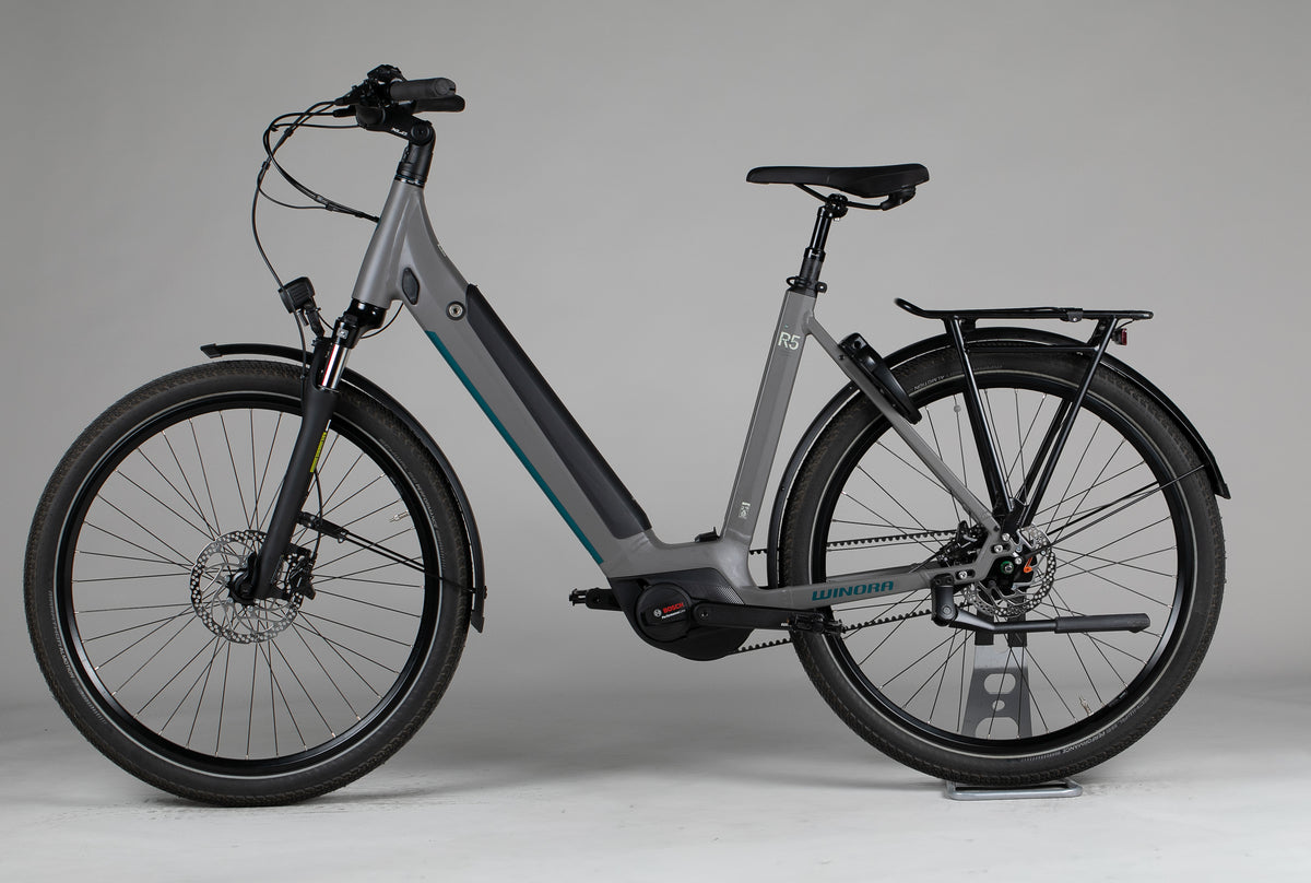 Winora Sinus R5F - käytetty sähköpyörä 180-190 cm ajajalle