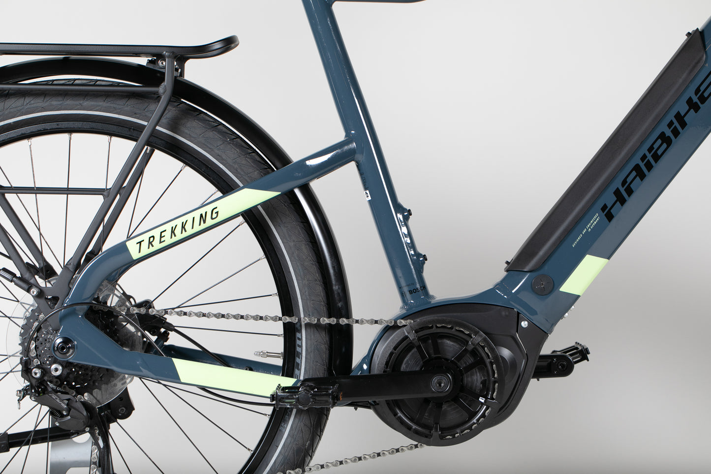 Haibike Trekking 5 - käytetty sähköpyörä ajajalle 190-210 cm