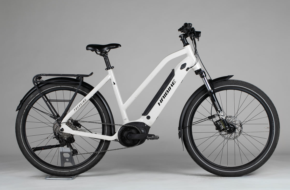 Haibike Trekking 3 MID - käytetty sähköpyörä 178-190 cm ajajalle