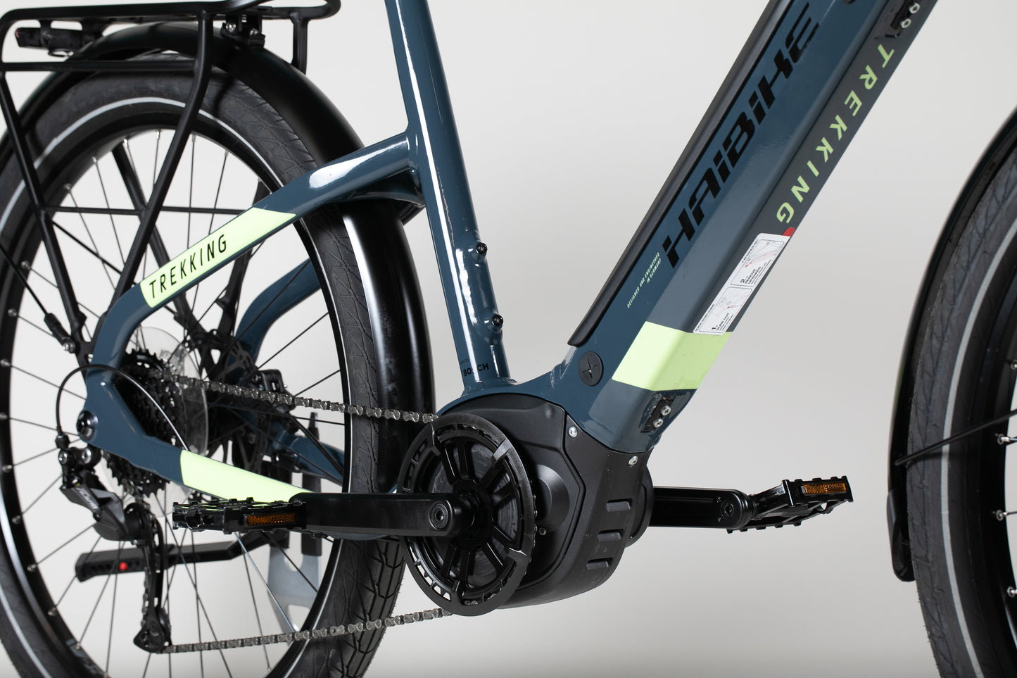 Haibike Trekking 5 - käytetty sähköpyörä ajajalle 190-210 cm