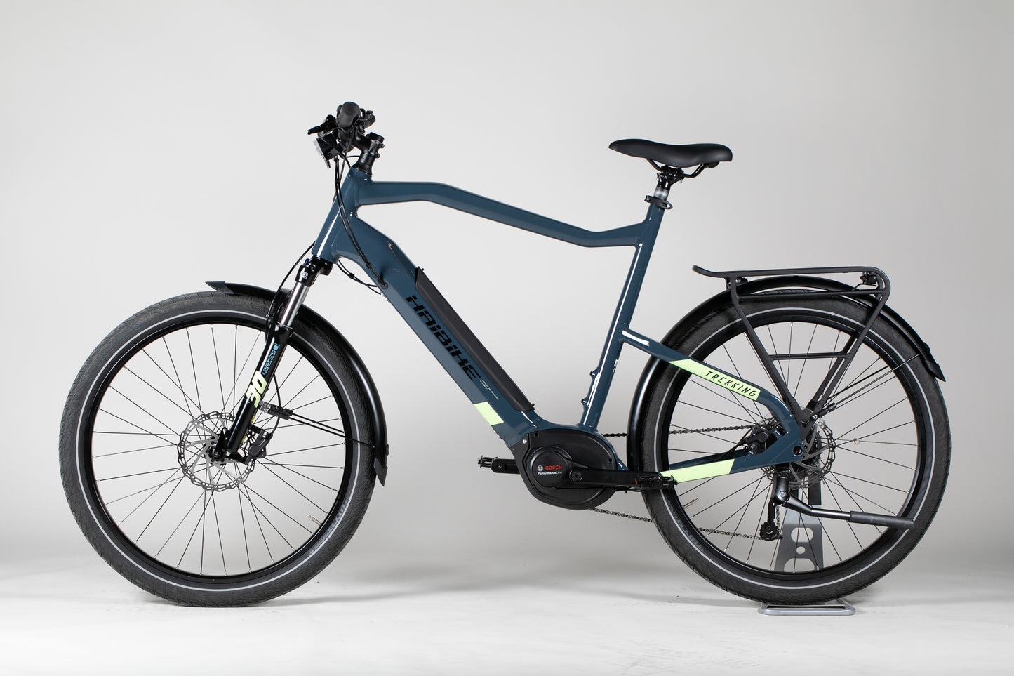 Haibike Trekking 5 - käytetty sähköpyörä ajajalle 190-210 cm